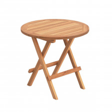 Składany drewniany stolik 50 x 50 x 50 cm