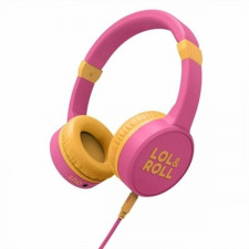 Słuchawki z Mikrofonem Energy Sistem Lol&Roll Pop Kids Różowy