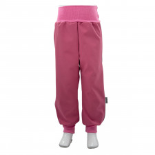 Spodnie softshell różowe