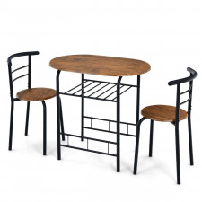 Stół i 2 krzesła zestaw do kuchni jadalni salonu