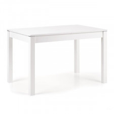 Stół rozkładany Maurycy 118-158x75x76 cm, biały 