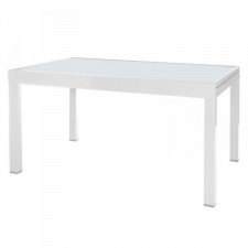 Stół rozkładany Thais 135 x 90 x 74 cm Aluminium