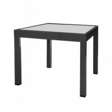 Stół rozkładany Thais 80 x 80 x 74 cm Aluminium