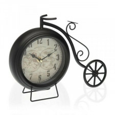 Stolné hodiny Versa Rower Czarny Żelazo 10 x 23 x 29 cm