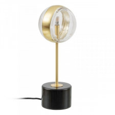 Stołowa Lampa LED Stołowa Szkło Złoty Żelazo 15 x 15 x 40 cm