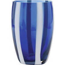Szklanka Gessato 320 ml niebieska