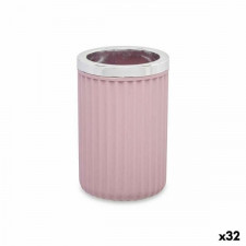 szklanka/kieliszek Stojak na szczoteczki do zębów Różowy Plastikowy 32 Sztuk (7,5 x 11,5 x 7,5 cm)