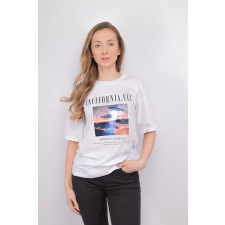 
T-shirt damski Armani Exchange 3DYT24 YJ3RZ biały
