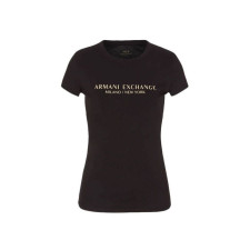 
T-shirt damski Armani Exchange 8NYTAB YJG3Z czarny
