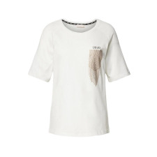 
T-shirt damski LIU JO TA4136 JS003 9008 biały
