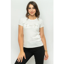 
T-shirt damski LIU JO TF3282 J0088 biały
