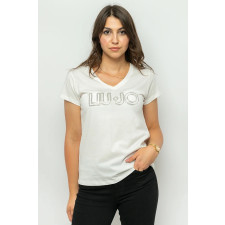 
T-shirt damski LIU JO TF3297 J6040 biały
