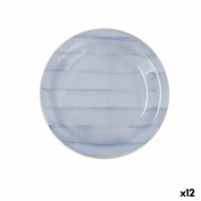 Talerz deserowy Quid Brisa Cielo Ceramika Niebieski (19 cm) (12 Sztuk)