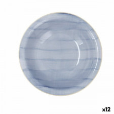Talerz głęboki Quid Brisa Cielo Ceramika Niebieski (ø 21,5 cm) (12 Sztuk)