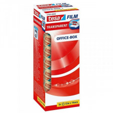 Taśma przylepna TESA Office-Box Przezroczysty polipropylen Plastikowy 19 x 33 mm (8 Sztuk)