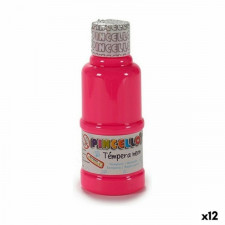 Tempera Neon Różowy 120 ml (12 Sztuk)
