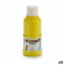 Tempera Żółty (120 ml) (12 Sztuk)