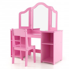 Toaletka dziecięca biurko z krzesełkiem