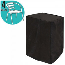 Torba Ochronna Na krzesła Czarny PVC 66 x 66 x 109 cm