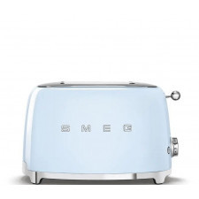 toster na 2 kromki smeg pastelowy błękit (tsf01pbeu) --- oficjalny sklep smeg