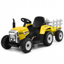 Traktor elektryczny z przyczepką dla dzieci