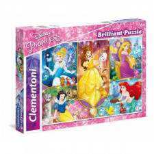 układanka puzzle Princesses Disney 20140.2 Błyszczące 104 Części
