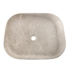 Umywalka nablatowa Spectro 50,5 cm, beżowy kamień