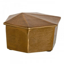 Uniwersalne pudełko Złoty Aluminium 19 x 19 x 10 cm