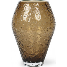 Wazon Crushed Glass 13,9 x 20 cm brązowy