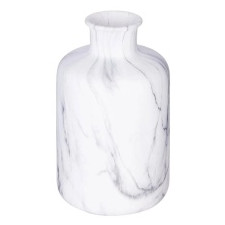 wazon dekoracyjny dollon 17,5 cm, biały, dolomit