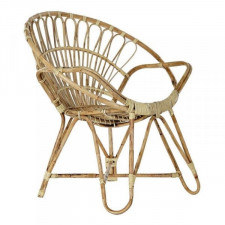 Záhradná stolička DKD Home Decor 8424001825158 Rattan 77 x 58 x 85 cm