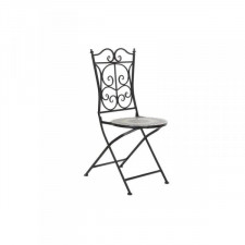 Záhradná stolička DKD Home Decor Czarny 39 x 50 x 93 cm Ceramika Wielokolorowy Kuźnia (39 x 50 x 93 