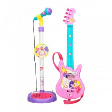 Zabawka Muzyczna Barbie Mikrofon Gitara Dziecięca