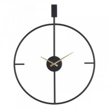 Zegar Ścienny 50 x 5 x 62 cm Czarny Metal