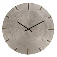 Zegar Ścienny 59 x 59 cm Szary Aluminium