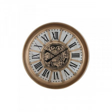 Zegar Ścienny DKD Home Decor Biały Biały/Złoty Złoty Żelazo Vintage 95 x 10 x 95 cm