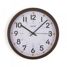 Zegar Ścienny Plastikowy (4 x 30,5 x 30,5 cm)
