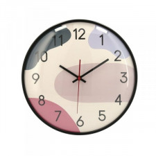 Zegar Ścienny Quid Wielokolorowy Plastikowy (30 cm)