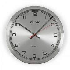 Zegar Ścienny Versa Aluminium (4,1 x 35 x 35 cm)
