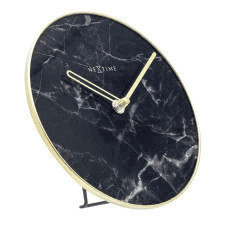
zegar stojący (czarny) marble nextime
