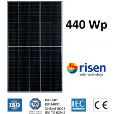 Zestaw 12 modułów paneli fotowoltaicznych PV Risen 440 W = 5,28 kWp