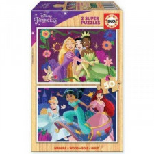 Zestaw 2 Puzzli Princesses Disney 50 Części