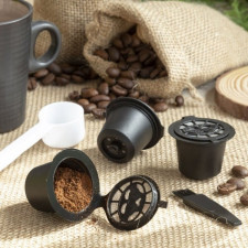 Zestaw 3 Kapsułek do Kawy Wielokrotnego Użytku Recoff InnovaGoods