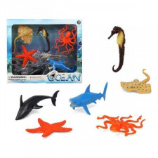 Zestaw 6 Dzikich Zwierząt Ocean 110364