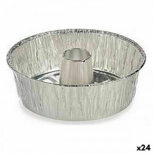 Zestaw foremek do ciasta Jednorazowe Pierścień Aluminium 19,5 x 7 x 19,5 cm (24 Sztuk)