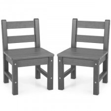 zestaw krzesełek dla dzieci 2 sztuki 34 x 33 x 57 cm