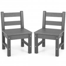 Zestaw krzesełek dla dzieci 2 sztuki 34 x 33 x 57 cm