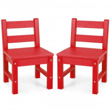 Zestaw krzesełek dla dzieci 2 sztuki 34 x 33 x 57 cm