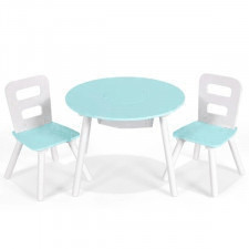 zestaw mebli dla dzieci stół  i 2 krzesła