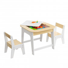 Zestaw stolika i dwóch krzesełek dla dzieci